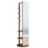 Full-length mirror solid wood rubber wood glass, 65.7*17.7in Large mirror W2987P225477