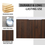 Modern Design 36 Inch Float Mounting Bathroom Vanity With Sink Soft Close Door,2 W99952552
