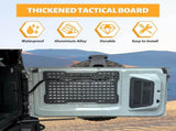 OFF ROAD Tailgate Storage Panel Tailgate Molle Panel Steel Cargo Shelf Storage Luggage Holder W2801P236408