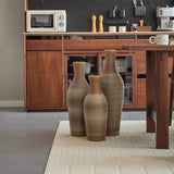 Desktop Vase, Brown Decorative Floor Vase, Classic and Neat Floor Vase, High Independent Flower W2796P261491