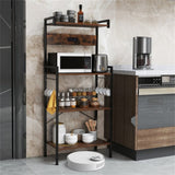 4-storey kitchen storage rack with power sockets 43169437