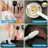 35Pcs Kitchen Cooking Utensils Set Spatula Set Baking Utensil Set Kitchen Accessories Necessities 36101078