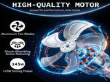 US Standard MLD-450 Barrel Fan 110V 218W 18inch Floor Barrel Fan Mobile Fan with Handle Copper Motor 72599913