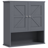 ZUN Bathroom Cabinet/Wall Cabinet-Gray （Prohibited by WalMart） 87354865