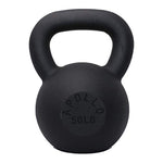 ZUN 50LBS Solid Cast Iron Kettlebells Ideal for Strength Training, Building Muscles 53154836