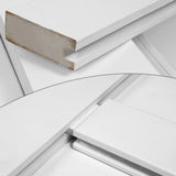 CRAZY ELF 36" x 80" Star Style Real Primed Door Slab, DIY Panel Door, Modern Interior Barn Door, W93642084