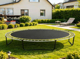 12ft Round Replacement Trampoline Mat, UV-Resistant Jumping Pad with V-Rings & Spring Tool 69982717