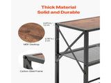 Slimline Console Sofa Stand, 41.7 inches Couch-Back Table, Triple-Layered Long Foyer Table and 61504677