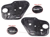 2Pcs Rear Left and Right Side Power Window Regulator with Motor Fit for Kia Sorento Sport Utility 47106650