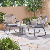 MILAN 3PC CHAT SET 62331.00GRY