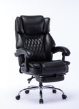 High Back Massage Reclining Office Chair Footrest, Home Office Executive Computer Desk Chair 83377786