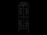 4 Pack Metal Garden Trellis 86.7" x 19.7" Rustproof Trellis for Climbing Plants Outdoor Flower W1586P268035