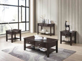 Coffee Table Of Two Drawers In Brown SR016387