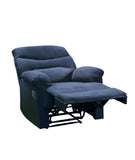 Blue Recliner with Pillow Top Arm B062P215433