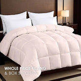 Pink plus-size comforter for all seasons, perfect for cozy bedrooms, luxurious hotel rooms, single, 15132606