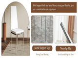 Modern Style Dining Chairs Set of 6 in White, Essential for Minimalist Homes.Meeting Family Dining W2920P264325