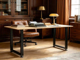 28 Inch Adjustable Square Steel Table Legs, Set of 2 60962547