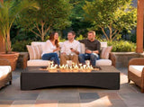 56" Propane Fire Pit, Rectangular Outdoor Gas Fire Pit 50,000 BTU, Modern Minimalist Fire W5727P464547