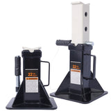 Heavy Duty Pin Type Professional Car Jack Stand with Lock, 22 Ton Capacity, Black, 1 W465110078