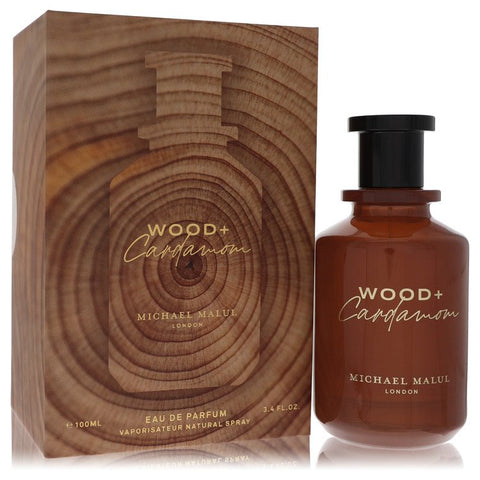 Michael Malul Wood + Cardamom by Michael Malul Eau De Parfum Spray 3.4 oz for Men FX-566677