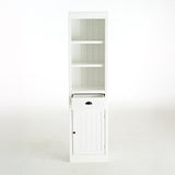 75'' Tall Display Shelf with Cabinet, Retro Style cabinet for Hallways Living Room, Kitchen, Home, N845P281102W