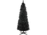 7 foot black Christmas tree with bracket 92112896