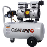 1.5HP Silent Oil-Free Air Compressor 8 Gallon, Oil-Free, Electric Shop Air Compressor W46564405