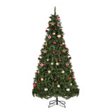 7.5ft Automatic Structure PVC Material 600 Lights Warm Color 8 Modes 1200 Branches Christmas 92326934