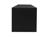 Black TV Stand with LED RGB Lights,Flat Screen TV Cabinet, Gaming Consoles - in Lounge, Living W33115870