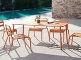 Sella long table outdoor dining table villa courtyard balcony table outdoor leisure table W3318P308296