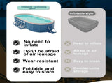 3.0m PVC folding pool bathes and cools in summer, suitable for outdoor patio beach W2710P337295