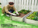 Raised Garden Bed with PE Greenhouse 97809696
