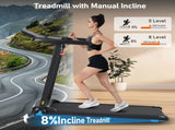 Treadmill with Incline, 3.0HP Quiet Foldable Treadmills for, 10.0MPH 300 LBS Weight Capacity 79062969
