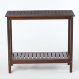 Acacia Wood Console Table, Entryway Living Longs for Living Room, Indoor Outdoor Furniture W2640P209684