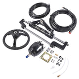 468 Complete Marine Hydraulic Steering System w/ 2 x 18ft Hoses 6.9 Mpa 80924017