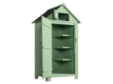 Fir wood Arrow Shed with Single Door Wooden Garden Shed Wooden Lockers 52354080