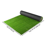 ZUN Realistic Synthetic Artificial Grass Mat 65x 5ft with 3/8" grass blades height Indoor Outdoor Garden 43274697