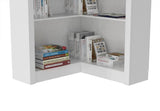 Corner bookshelf, 5 tier open bookshelf, good texture, sturdy and durable, high environmental 10203171