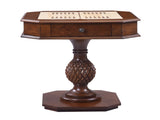 Cherry Game Table with Pedestal Base B062P189143