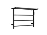 Heated Towel Rack with Top Shelf, 3-Bar Towel Wall Mounted Warmer for Bathroom with Intelligent 32869140