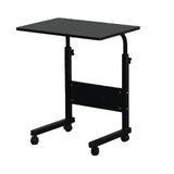 Removable P2 15MM Chipboard & Steel Side Table with Baffle Black 06319375