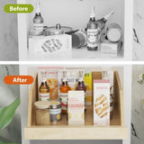 Pull Out Cabinet Organizer High Drawer 19" W x 21" D Hard Close Wood Slide Out Shelves Cabinet T3210P277233