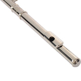 Nickel Plated C Closed Hole Concert Band Flute with E Key 00240637
