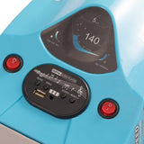 Electric Kids Racing Car with Music and Lights, Blue W2181P202380