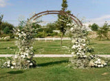 Dark Brown Wooden Garden Arbor, 85.4 in H Fir Wood 20565375