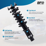 BFO Coilovers Height Adj. Struts for Honda Civic 92-00 EG EJ EH Integra 94-01 93653145