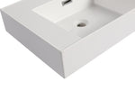 ZUN Resin basin For Bathroom Vanity,Vanity Top only W1972P186770