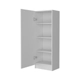 Miami Single Door Pantry, Four Shelves B128P148940
