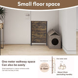 Slim Shoe Cabinet with 2 Flip Drawers &1 Drawer, Narrow Wall Hidden Shoe Cabinet, Freestanding Shoe W2948P245238