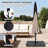 10 Feet Patio Cantilever Umbrella 87450547